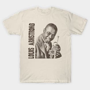 Vintage Young Louis Armstrong T-Shirt